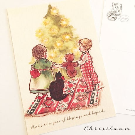 Christbaum ポストカード