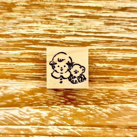 No.211: Child and Bear (collar) ハンコ