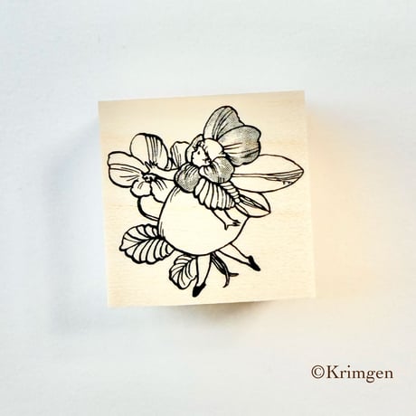 KV-01  "Violet Fairy" Stamp （すみれの妖精のスタンプ）