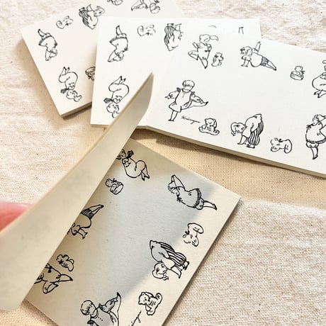 Gymnastic Children レトロメモ帳（復刻）