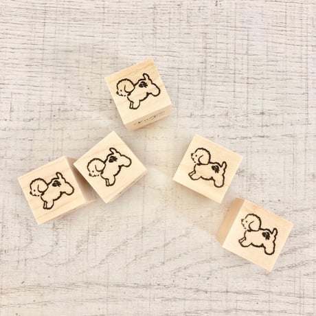 No.98: Running Puppy ハンコ