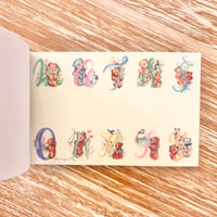 "Alphabet Bears"  memo pad メモ帳