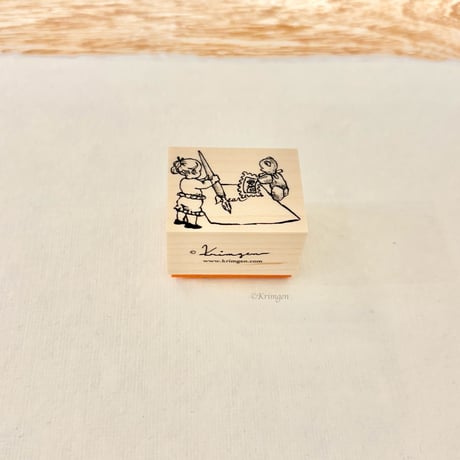 No.276: "Writing a Letter" Stamp （手紙を書くハンコ）