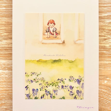 26K-15: "From the window" postcard（『窓から」ポストカード）
