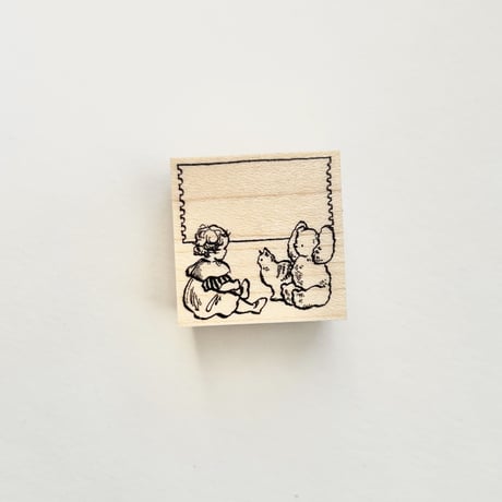 No.220-B: Ticket Frame Stamp （チケットのフレームハンコ）