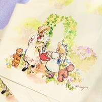 Red Watering Can (赤いジョウロ) ポストカード