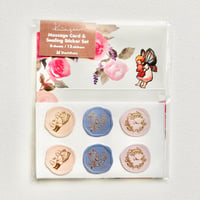 Message Card & Sealing Sticker Set (Butterfly Fairies) *終売