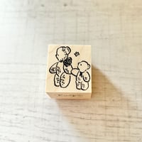 No.73: ２匹のクマハンコ
