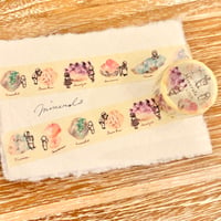 Minerals washi tape （鉱物のマスキングテープ）