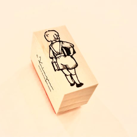 No.249: book Lover stamp （読書好きのハンコ）