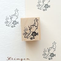 No.279: "Swimming" Stamp （泳ぐハンコ）