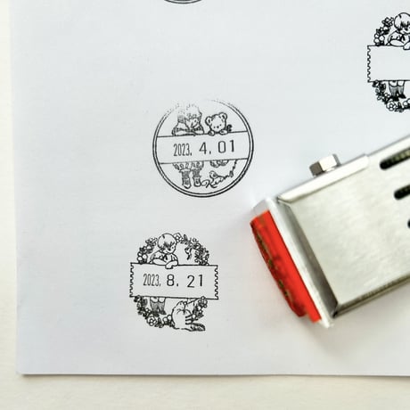 Date Stamp 日付印　Ticket
