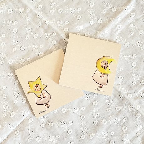 星の子 メモパッド (Star Child memo pad)