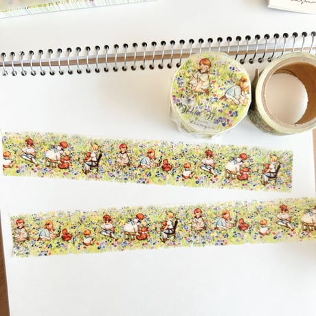 Wild Flowers マスキングテープ (washi tape)