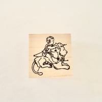 No.63: "Leo" rubber stamp  獅子座のハンコ