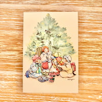 25K-36: "Three Kinds Oepning Gifts" postcard