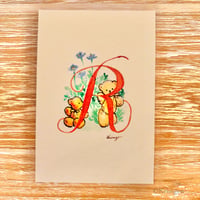 25K-55: "R"  postcard