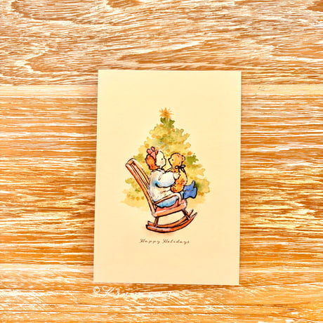 25K-38: "Rocking chair" postcard