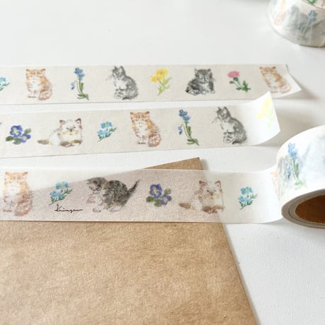 Kittens マスキングテープ