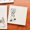 \"Carrying a Letter\" memo pad