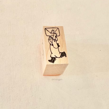 No.274: "Carrying a Letter" Stamp （手紙を運ぶハンコ）