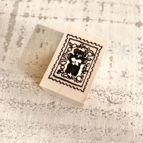 Black Bear Stamp ハンコ (No.154)