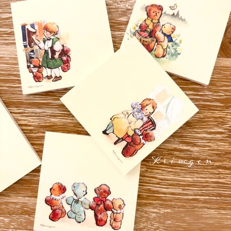 "Happy Bears" memo pad