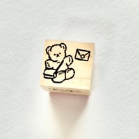 No.247: Postbear stamp （郵便配達くまハンコ）