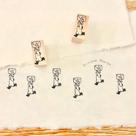 No.274: "Carrying a Letter" Stamp （手紙を運ぶハンコ）
