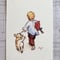 Boy and Dog ポストカード