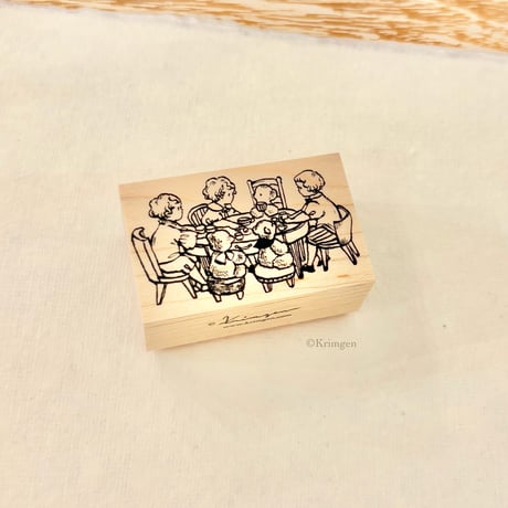 No.275: "Tea Party" Stamp （お茶会のハンコ）