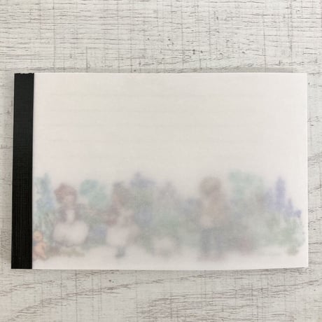 Blue Flowers (Two Girls) メモ帳