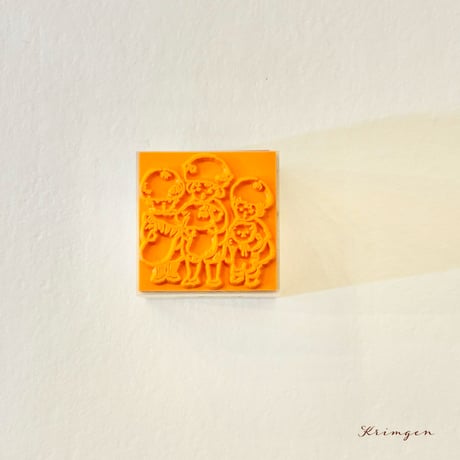 No. 290 "Mushroom (Children)" Stamp （きのこたちのスタンプ）