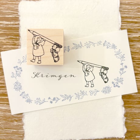 No.270: "Pencil" Stamp （鉛筆ハンコ）