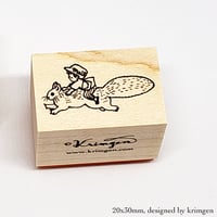 りすの郵便局　ハンコ