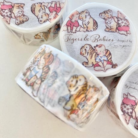 Tigers and Babies マスキングテープ