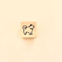 No.253: Japanese Dog stamp（日本犬ハンコ）