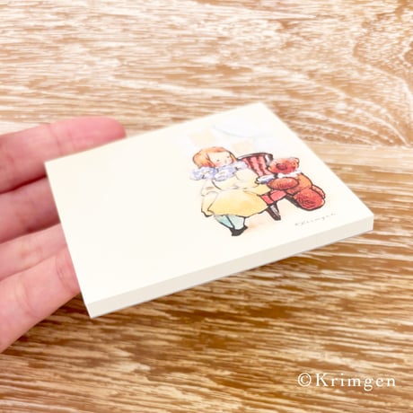"Have some tea?" memo pad