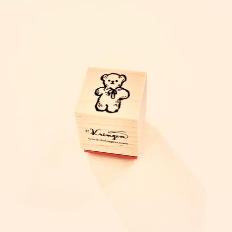 No.252: Fluffy Bear stamp（ふわふわくまハンコ）