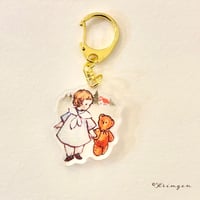 アクリルキーホルダー「水色のドレス」(Acrylic Charm)