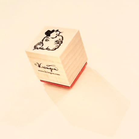 No.251: "Maro" stamp（猫の小さなスタンプ, "マロ”）