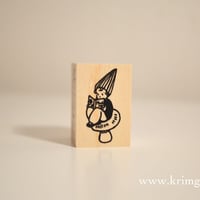 D6: Mushroom（きのこと小人）ハンコ