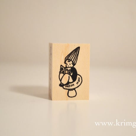 D6: Mushroom（きのこと小人）ハンコ