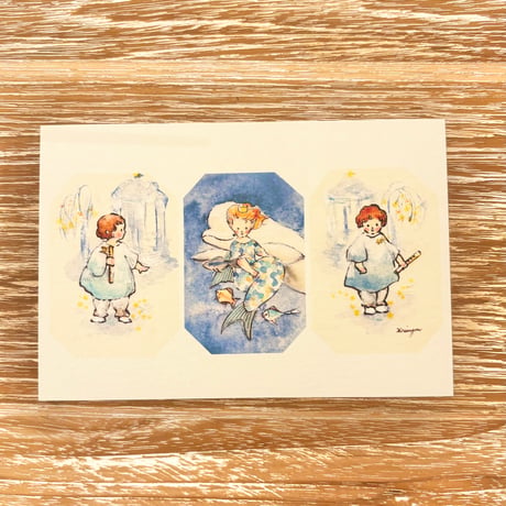 24K-22: The Little Mermaid postcard（人魚姫のポストカード）