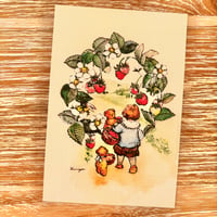24K-15: Strawberry Picking  ポストカード