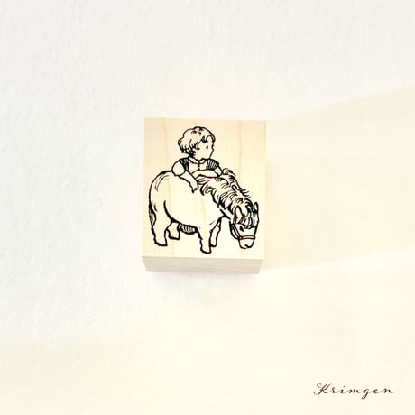 No. 288 "Miniature Horse" Stamp （ミニチュアホースのスタンプ）