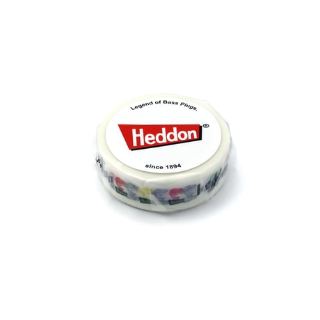 Heddon® へドンマスキングテープ（へドンアイコン）
