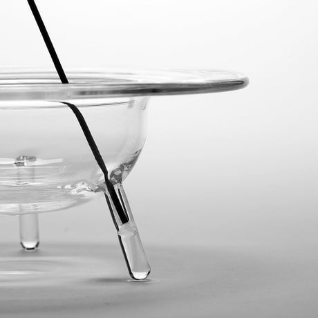 clearb Glass Incense Burner L インセンスホルダー お香立て