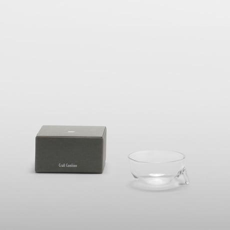 clear b Glass Incense Burner S インセンス ホルダー お香立て