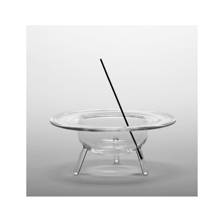 clearb Glass Incense Burner L インセンスホルダー お香立て